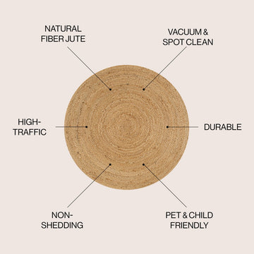 Soleil Round Area Rug